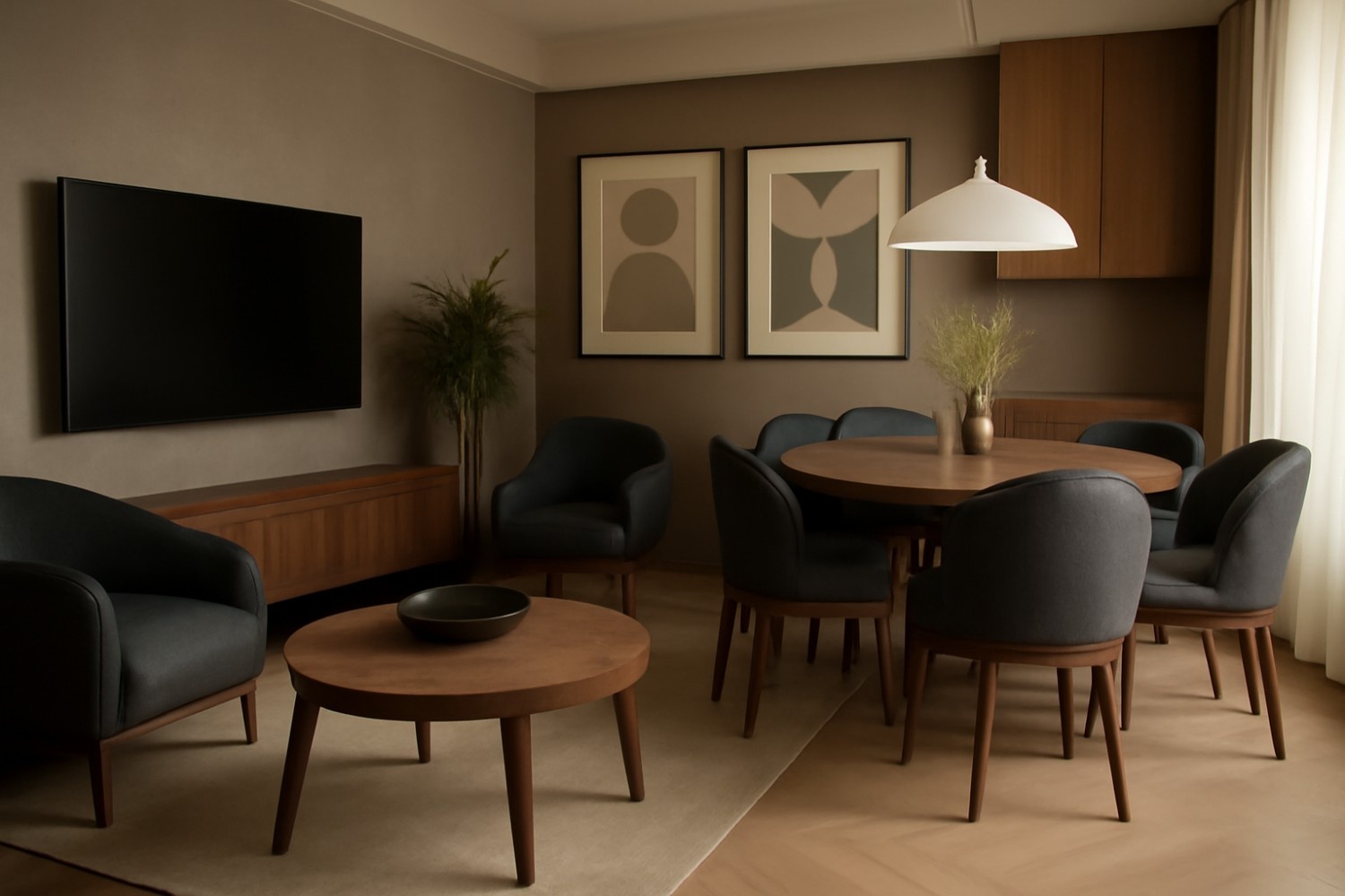 Interior Execution Works - Modular Kitchens, POP Ceilings, Flooring Services in Gurgaon